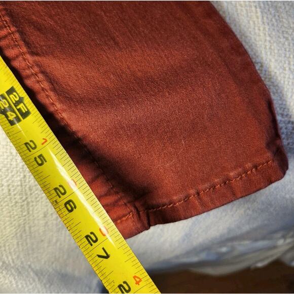 Seven 7 for all Mankind Jeans Women's size 4 Burgundy Pants Soft Stretch skinny - Picture 9 of 9